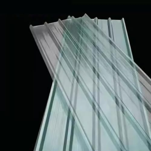 Durchsichtige Dachplatten für Wintergarten,Wärmeisolierende Dachpaneele,Dachmaterial für Garagenschuppen,Anti-UV-Tageslichtplatte,Stoßfeste Dachziegel,Wellplatte (0.9x2m/35x79in,4 pcs)