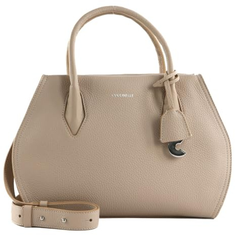 Coccinelle Lord Handbag Grained Leather M Rosette