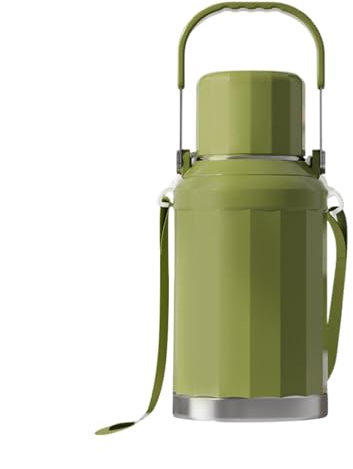 Brocca di grande capacità, teiera isolata, brocca in acciaio inossidabile, fiaschetta per acqua calda, caraffa termica da caffè, caraffa isolata, caraffa per tè e caffè, brocca per bevande d'acqua,