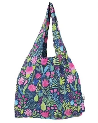 NANOPLUS Ultimate Foldable Travel Tote Bag - Reusable Shopping Bag - Compact & Portable & Lightweight