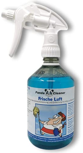 PandaCleaner Geruchsneutralisierer Wohnung - 500ml Frische Luft Anti rauch Spray - WC Geruchsneutralisierer - Enzymreiniger Geruchsvernichter für jede Situation & jeden Ort (500ml)