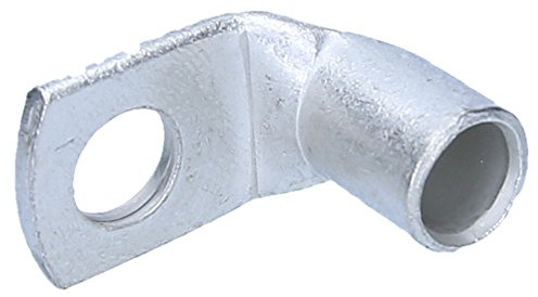 10 Stück Cembre A10-L10 Rohrkabelschuh 90° gewinkelt 50mm² M10 unisoliert aus Kupfer verzinnt