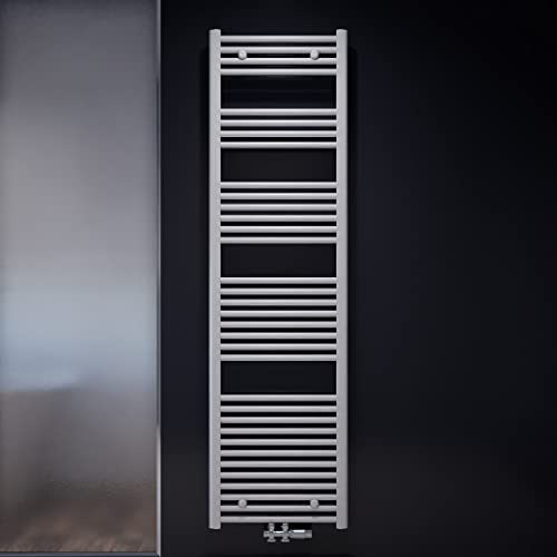 Badheizkörper Heizung Badezimmer Heizkörper alle Größen Weiß/Anthrazit WEBER (50x140cm weiß)