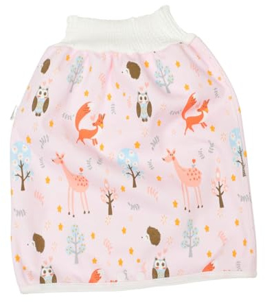 ibasenice Windelhose Mit Hohem Für Junge Mädchen Aus Reiner Baumwolle Cartoon-motiv Und Atmungsaktiv Mit Verdecktem Verschluss Für Optimalen Halt Und Bewegungsfreiheit
