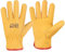 EKON Safety Work Gloves Unisex Leather Working, Lorry Driving, Truckers Gloves, Yard, Gardening, Forestry Gloves Premium Quality Hand Protection Gloves (Fleece Lined, XXL 1 Pair)