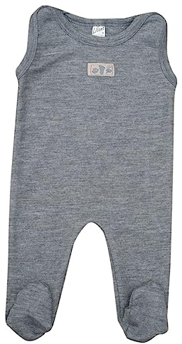 Lilano, Merino Strampler mit Fuß, 70% Wolle (kbT), 30% Seide, 210 gr./m²