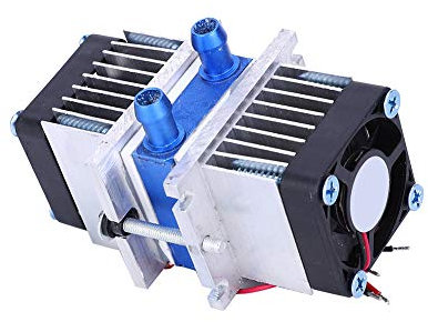 ANKROYU Halbleiter-Kühlkühler, Dualchip 144 W Halbleiter-thermoelektrischer Peltier-Kühler, Halbleiter-Kühlsystem für elektronische Auto-Kühlschränke