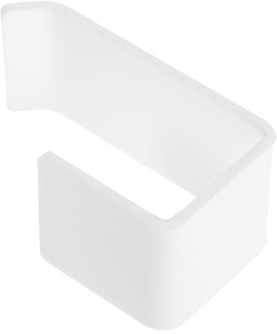 AUTSUPPL White Acrylic U Shaped Headphone Stand Hanger Wall Mounted Holder