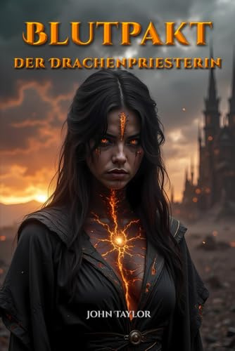Blutpakt der Drachenpriesterin: Dunkler Fantasy-Roman