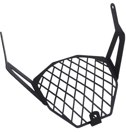 Naroote Protector de Rejilla para Faro de Motocicleta, Elegante Reemplazo de Metal Negro para V Strom 800 800DE 2023 2025, con Diseño de Rejilla único para un Flujo de Aire óptimo