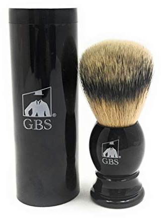 G.B.S Vegan Synthetic Shaving Brush, Black