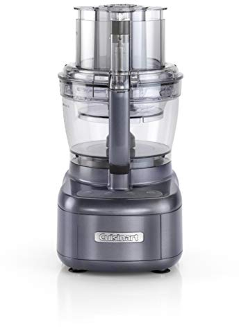 Cuisinart Expert Prep Pro, 9 in 1 Food Processor: Chop, mix, slice, grate, dice, puree, knead, spiralize, blend, 3 blades & 5 discs included, 2 work bowls - 0.95L and 3L capacity, FP1300U