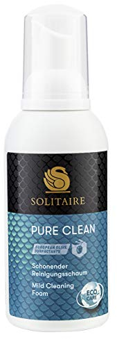 SOLITAIRE Eco Care Pure CLEAN Schuhpflegeprodukt, weißer Schaum