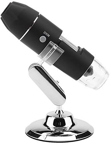 1600X Mikroskop - USB-Mikroskop Handheld elektronisches Mikroskop 1600X 2MP HD USB-Lupe mit OTG-Adapter und Metallständer Handheld-USB-Telefonmikroskop