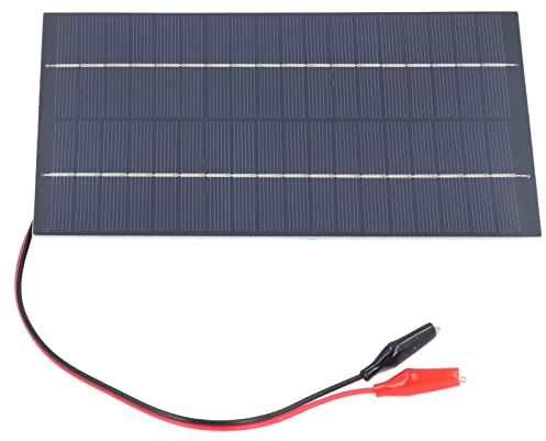 Solarpanel, 4,2 W 18 V Solarpanel Ladegerät, Solarladegerät mit Hoher Kapazität, Solarladegerät für Smartphones, Tablets, Auto, Wohnmobil, Boot, Zum Wandern, Camping, Notfall