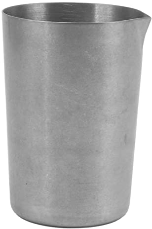 Stainless Steel Mixing Glass, Metal Shaker Bottle Shaker Cocktail, Double Wall Mixing Tin, Drink Shaker Tin Stainless Steel Cocktail Mixing Cup, Cocktail Shaker Wine Mixer Thick Drink Mixing Cup