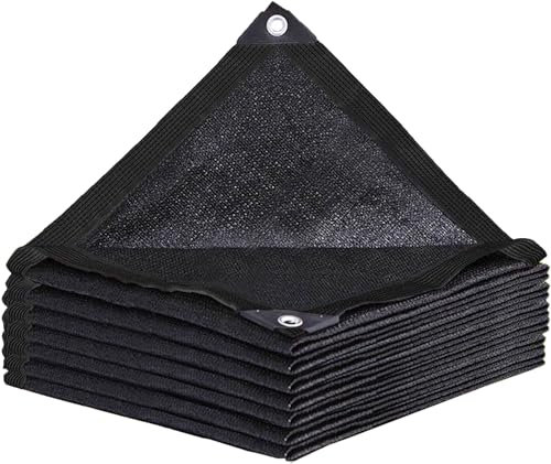 OXENDURE Toile d'ombrage 70 % de qualité supérieure pour jardin, 3 x 6 m avec maille en polyéthylène haute densité, maille de jardin avec œillets pour protection des plantes d'extérieur, pare-soleil