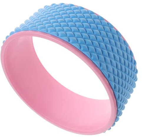 KOMBIUDA Yoga-Wheel Für Rückenschmerzen Massage-Roller Aus Langlebigem Material Für Anfänger Und Fortgeschrittene Fördert Flexibilität Und Entspannung Im Yoga