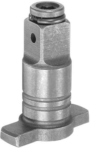 sourcing map Electric Wrench Conversion Head 1/2 Square Drive Shaft 1/4 Hex Chuck Collect Impact Wrench Adapter Converter with Magnet for Power Sockets Screwdriver Drill Bits
