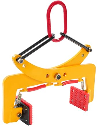 Levkitch Pinze per bordi, 280 kg, apertura regolabile, 8 – 30 cm, morsetti di sollevamento verticali per sollevare e trasportare pneumatici in pietra (280 kg)