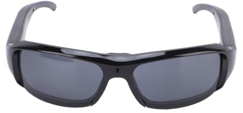 Fockety Lunettes de Caméra pour Hommes Femmes, 1080p HD Video Enregistrement des Lunettes Intelligentes Anti-Shake avec Caméra et Audio, pour Le Vélo, Réunions, Sports de Plein Air