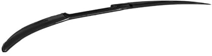 Aileron de toit arrière for A6 C7 2012-2017, becquet de coffre, aileron arrière, accessoires extérieurs de voiture(B/Bright Black)