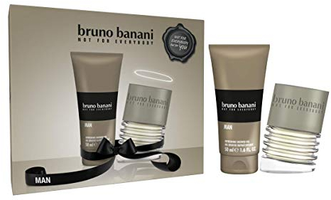 bruno banani Man Geschenkset – Belebendes Eau de Toilette und Duschgel mit aromatisch-orientalischem Duft – Für den modernen Mann – 1 x 30 ml & 1 x 50 ml