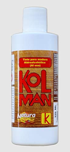 Tinte para Madera Hidroalcohólico Hidrokolman. Tintes madera (250 ml., Caoba Rojizo)