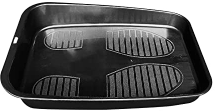 Ronyme Car Shoes Storage Tray Boots Storage Trays Stowing Auto Multifunctional Thicken Vehicle Storage Box Container Car Organiser Tray for Indoor and Outdoor Use 34x25x6cm