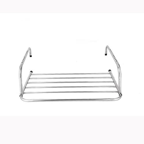 Wandtrockner Heizkörper Hängewäschetrockner Balkonwäschetrockner Edelstahl Heizkörper Wäsche-Trockner Balkon Wand-Trockner Hängewäschetrockner Klappbar Heizkörpertrockner für Socken ( Size : 70*38*18c
