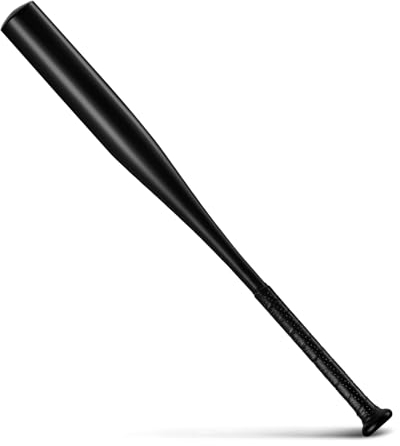 Secotan Baseball-Trainingsschläger – ultraleichter Schläger – langlebiger und robuster Aluminiumschläger – ideal für Softball-Schlagübungen – vielseitiges Design (71,1 cm, mattschwarz)