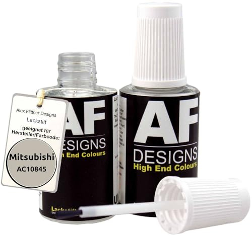 Alex Flittner Designs Lackstift für Mitsubishi AC10845 Beige schnelltrocknend 2x20ml Autolack