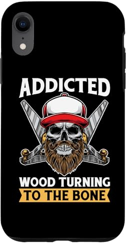 Coque pour iPhone XR Tete Morte Tour À Bois Menuisier Tourneur Tournage Sur Bois