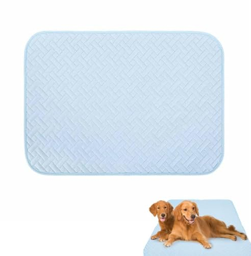 Kühlmatte für Hunde, kühlende Matte für den Sommer, keine Notwendigkeit zum Einfrieren für Hundeunterlage, wiederverwendbar, Welpen, selbstkühlende Welpenmatte