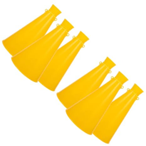 BESPORTBLE 6stücke Megafone Für Partys Sportevents Und Outdoor-aktivitäten Aus Abs-Material Lärmmacher Für Fans Cheer-Megaphone Und Spiel-zubehör