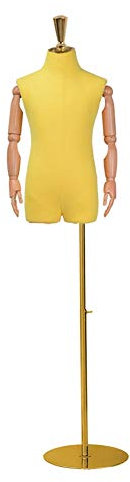 XINYUNFEI Schneiderpuppe Verstellbar Kinderschaufensterpuppe Metallschneider Dummy Dressmaker Kleid Formen Kinderbekleidung Store 2-8 Jahre Alt(#4,A(Large))