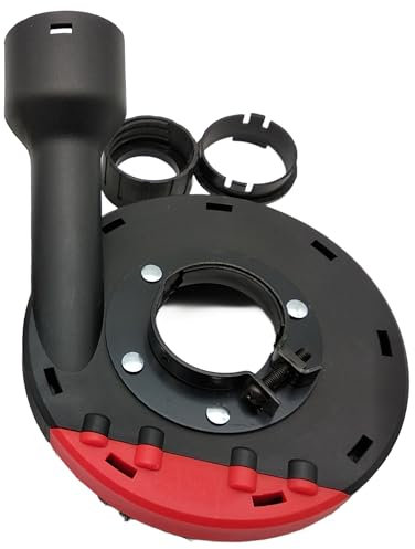 Ø 125mm Absaughaube für 125er Winkelschleifer Flex Estrich Schleiftopf Betonschleifer (nur Absaughaube)