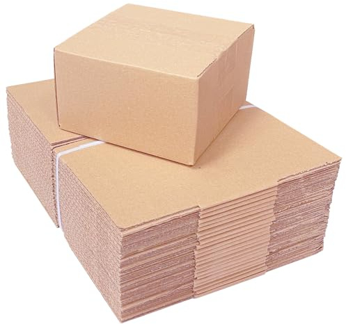 MyPack 50 Faltkartons Versandkartons DHL Kartons 650 x 350 x 370 mm, KK-130, 2-Wellig variable Höhe bei 190 und 290 mm