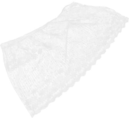 Gadpiparty Wall Mounted Air Conditioner Wind Deflector Lace Curtain for Tv Screen Cover Blowing Shield Stylish Home Decor Space Saving Design Easy Installation