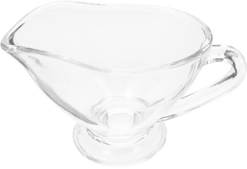 VINTORKY Glass Dipping Sauce Cup 170ml for Everyday Use and Housewarming Party, Sauce Container and Salad Dressing Pourer for Storing Yogurt and Coffee