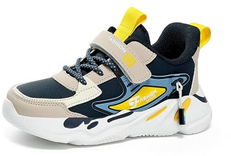 Scarpe Ginnastica Bambino Scarpe Bambino Volley Bambina Da Palestra Sports and Outdoors Con Strappo Pallavolo Tennis Sneakers Invernali Comode Uomo Bambini Ragazzo Hip Hop Bimbo 30 Corsa Bimba