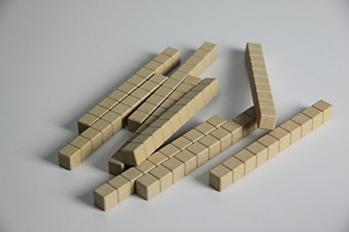 Dienes 100 Zehnerstäbe Re-Wood®