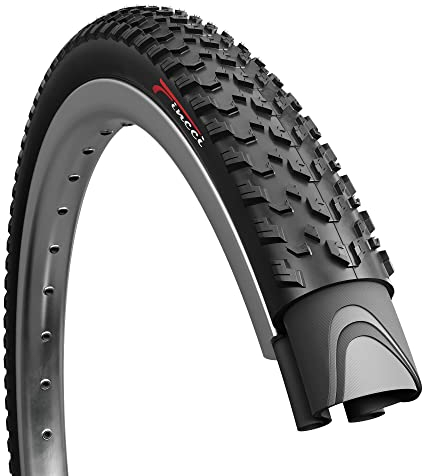 Fincci 27.5 MTB Tyre - Foldable Bike Tyre 27.5 x 2.10 for Mountain Bike, Electric and Hybrid Bicycles - 30 TPI, Tire Oncamp 54-584 Suitable for Dirt, Off Road, Sand, Snow, Cross Country