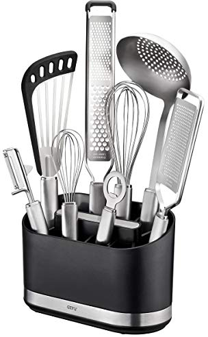 GEFU 29252 Utensilien-Behälter SMARTLINE – Wichtige Küchenutensilien immer griffbereit