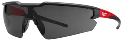 Milwaukee Anti-Fog Safety Glasses Tinted Lens Black/Red Frame 1 pc. - Case of: 1;