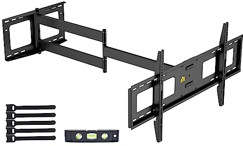 FORGING MOUNT TV Wandhalterung mit 1090mm Langem Arm Schwenkbar Neigbar TV Halterung Wandhalterung Fernseher für 50-90 Zoll Flach & Curved Fernseher bis zu 50kg, Max VESA 800x400mm