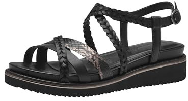 Tamaris sandalett 1–28207-42, svart, 38 EU
