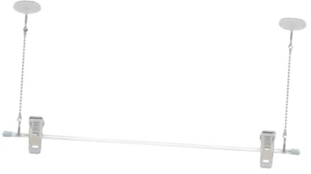 harayaa Ceiling Sign Hanger Banner Hanger Label Clip Picture Hanging Hooks Ceiling Sign Holder for Shopping Mall Framing Open Signs