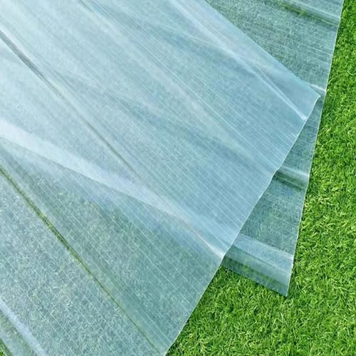 Wandblech Dachblech,Transparente Isolierung Tageslichtplatten,2mm Massiv Glasfaserplatte,Ersatz-Schuppenplatte,Welldachplatten,3/4/7/8/10/12/16 Stück Dachpaneele (0.9x2.4m/35x94in,16 pcs)