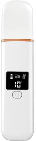Namvo Skin Scrubber ultraljud peeling 4 lägen pormaskborttagare porrengöring ansikte ultraljud skrapa LCD-skärm USB-laddning hudvård